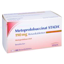 Metoprololsuccinat STADA 190 mg