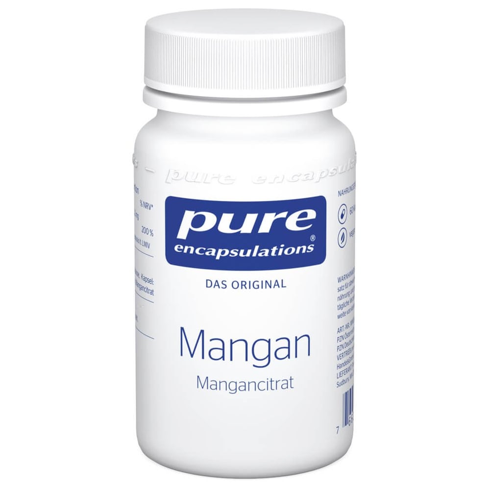Pure Encapsulations Mangan (Mangancitrat)