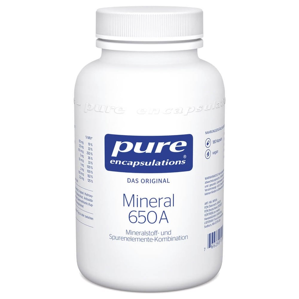 Pure Encapsulations Mineral 650a