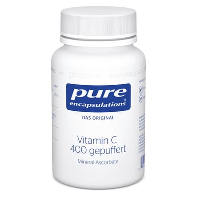 Pure Encapsulations Vitamin C 400 gepuffert Kaps.