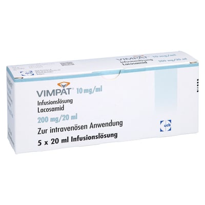 Vimpat 10mg/ml Infusionslösung
