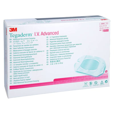 Tegaderm 3m Iv Adv 10x12 cm Produktbild 1