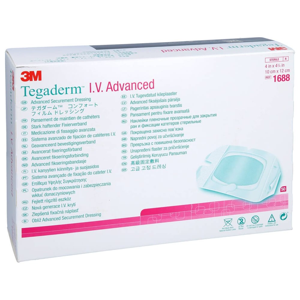 Tegaderm 3m Iv Adv 10x12cm