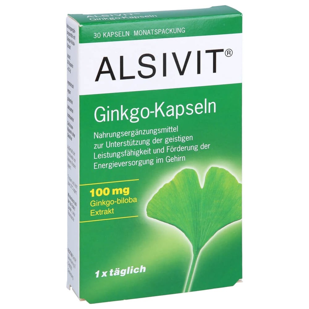 Ginkgo 100 mg ALSIVIT Kapseln