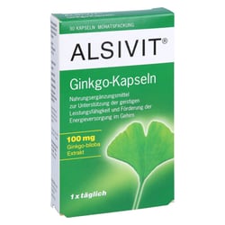 Ginkgo 100 mg ALSIVIT Kapseln