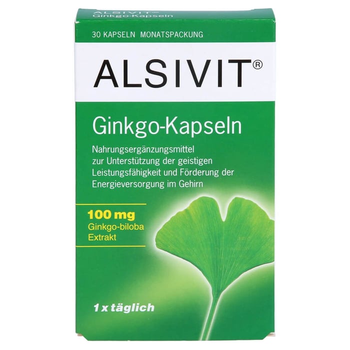 Ginkgo 100 mg ALSIVIT Kapseln