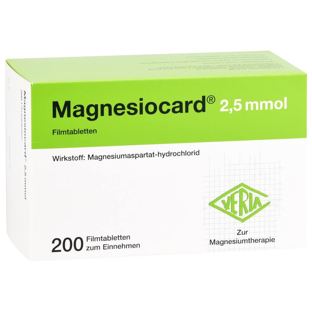 Magnesiocard 2,5 mmol