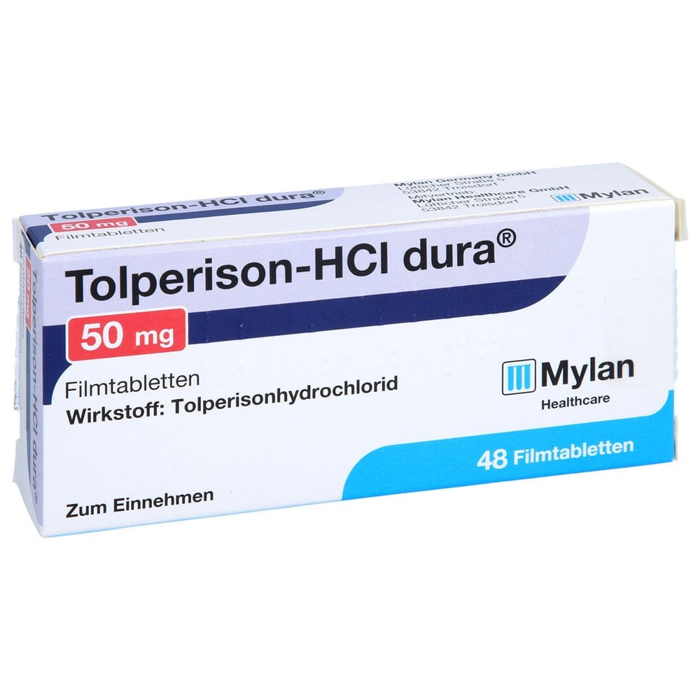 Tolperison Hcl Dura 50mg