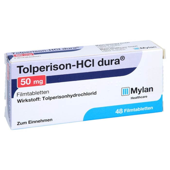 Tolperison Hcl Dura 50mg