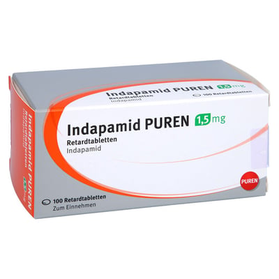 Indapamid PUREN 1,5 mg Produktbild 1