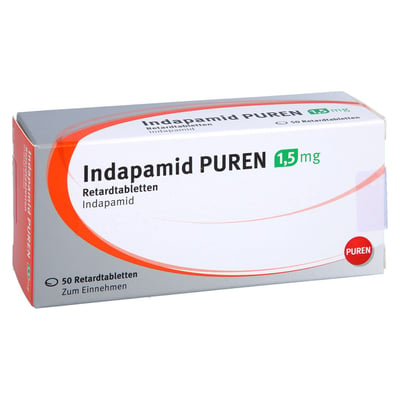 Indapamid PUREN 1,5 mg Produktbild 1