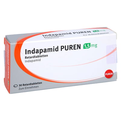 Indapamid PUREN 1,5 mg Produktbild 1