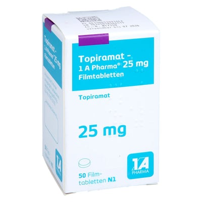 Topiramat-1 A Pharma 25mg Filmtabletten