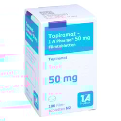 Topiramat-1 A Pharma 50mg Filmtabletten