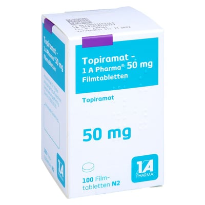 Topiramat-1 A Pharma 50mg Filmtabletten