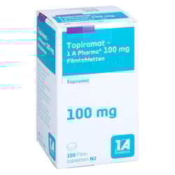 Topiramat-1 A Pharma 100mg Filmtabletten