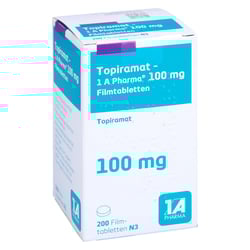 Topiramat-1 A Pharma 100mg Filmtabletten