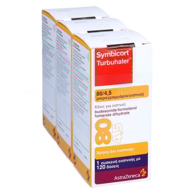 Symbicort Turbuhaler 80/4,5 Mikrogramm/Dosis
