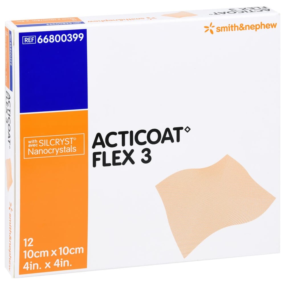 Acticoat Flex 3 10x10cm Smith & Nephew