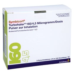 Symbicort Turbohaler 160/4,5 Mikrogramm/Dosis