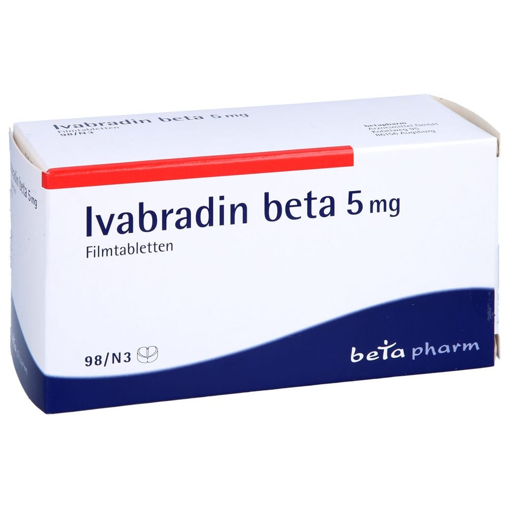 Ivabradin beta 5 mg Filmtabletten