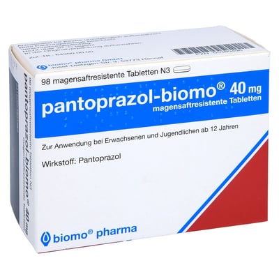 Pantoprazol-biomo 40 mg Produktbild 1