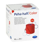 Peha Haft Color Fixierbinde 10cmx20m rot Produktbild 1