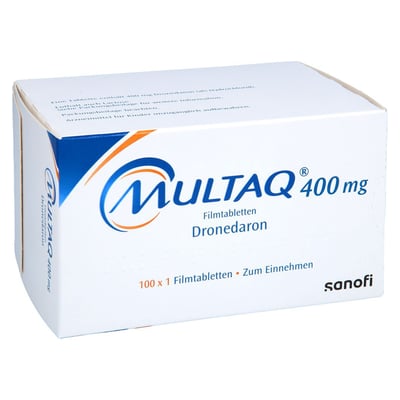 Multaq 400 mg Filmtabletten Produktbild 1