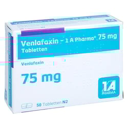 Venlafaxin - 1 A Pharma 75mg Tabletten
