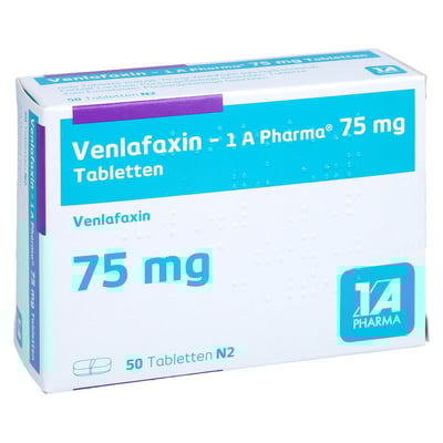 Venlafaxin - 1 A Pharma 75mg Tabletten