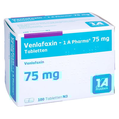Venlafaxin - 1 A Pharma 75mg Tabletten