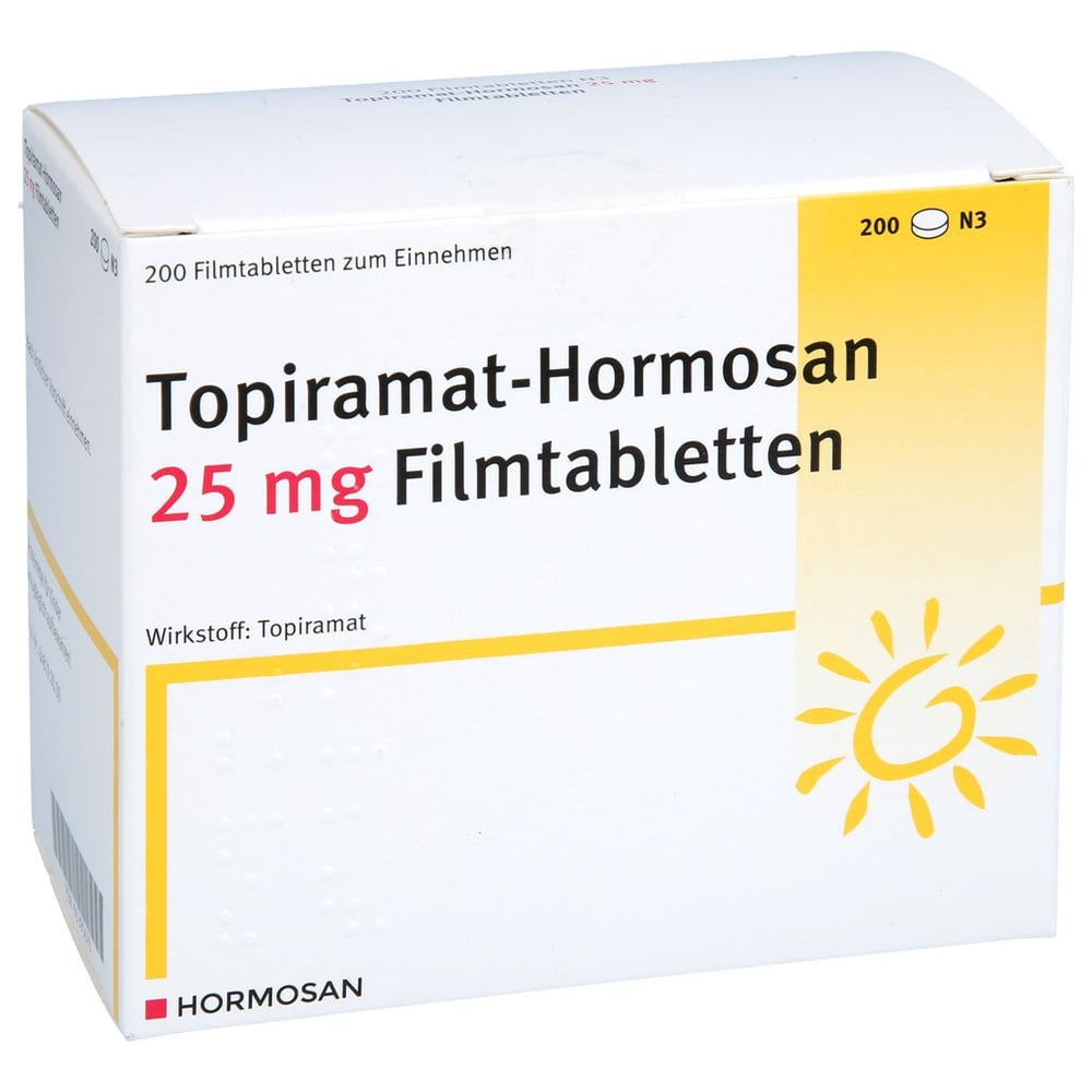 Topiramat-Hormosan 25 mg
