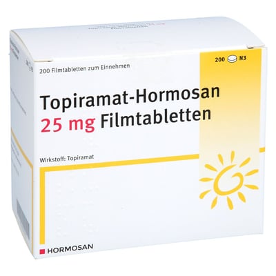 Topiramat-Hormosan 25 mg