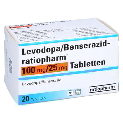 Levodopa/Benserazid-ratiopharm 100 mg/25 mg