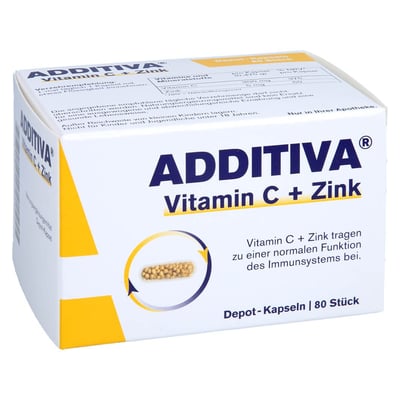 Additiva Vitamin C+Zink Depotkaps.Aktionspackung