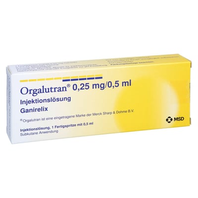 Orgalutran 0,25 mg/0,5 ml Produktbild 1