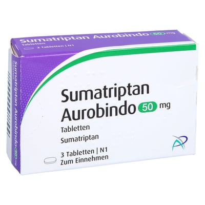 Sumatriptan Aurobindo 50 mg
