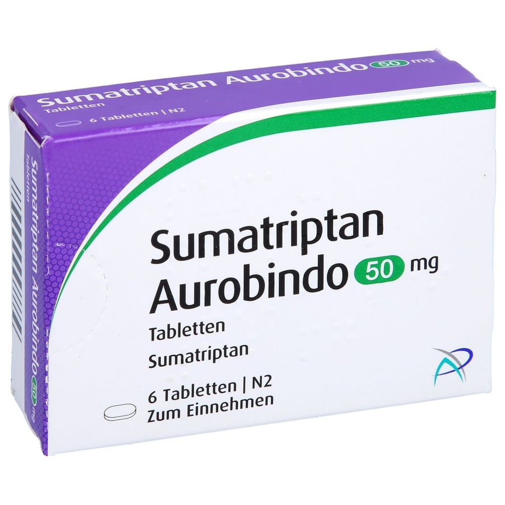 Sumatriptan Aurobindo 50 mg