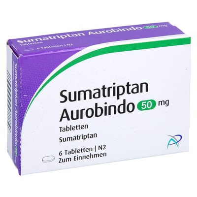 Sumatriptan Aurobindo 50 mg