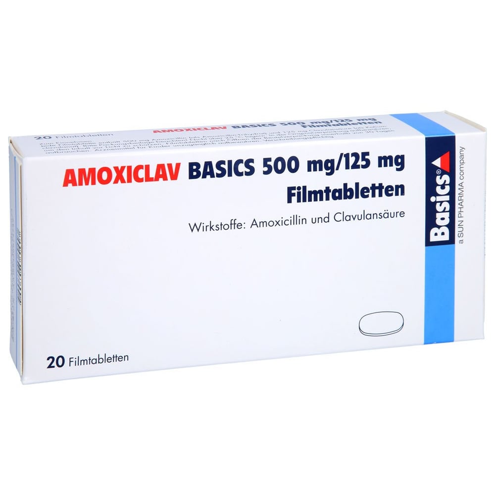 Amoxiclav Basics 500mg/125mg