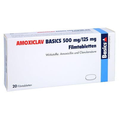 Amoxiclav Basics 500mg/125mg