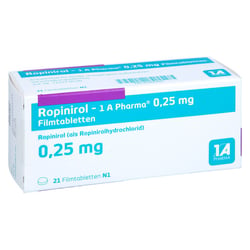 Ropinirol-1A Pharma 0,25 mg