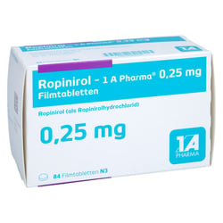 Ropinirol-1A Pharma 0,25 mg