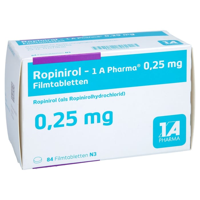 Ropinirol-1A Pharma 0,25mg