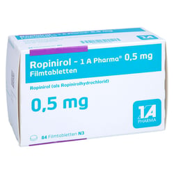 Ropinirol-1A Pharma 0,5 mg