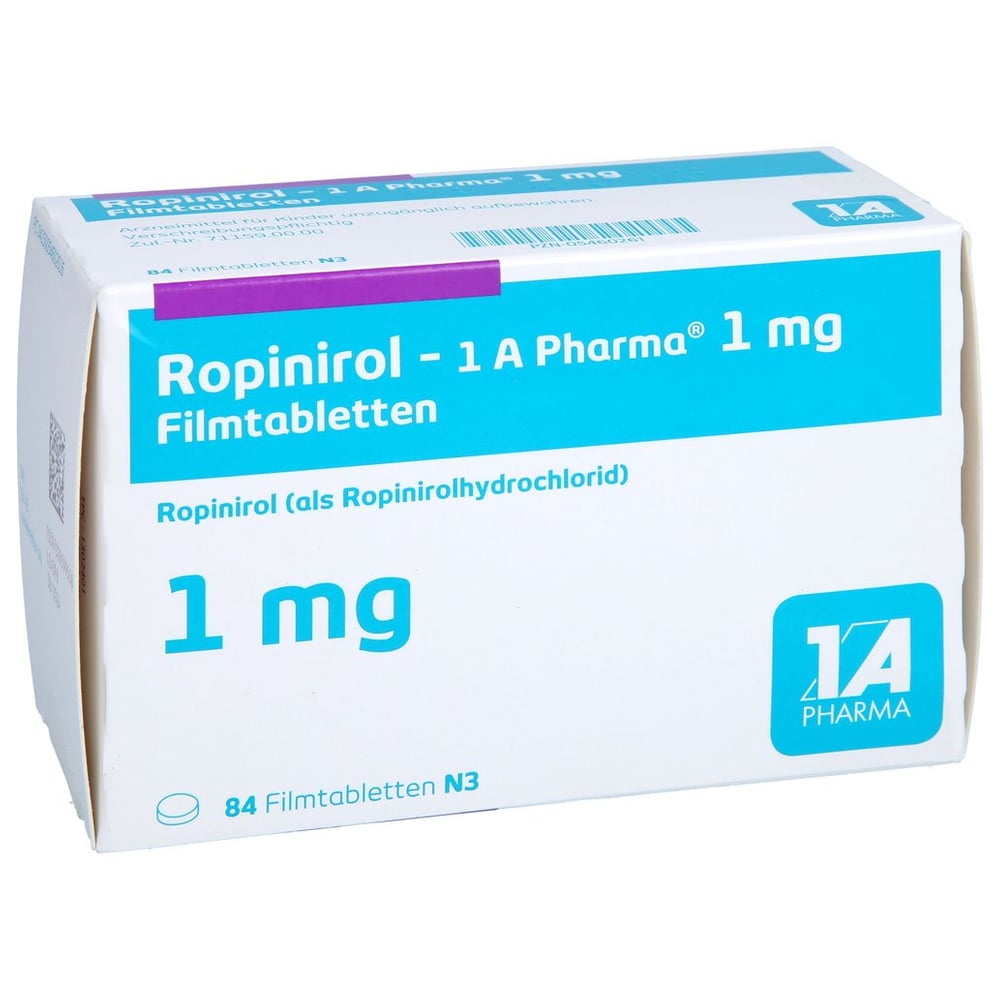 Ropinirol-1A Pharma 1 mg
