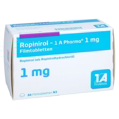 Ropinirol-1A Pharma 1 mg