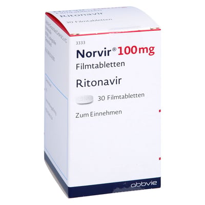 Norvir 100 mg Produktbild 1