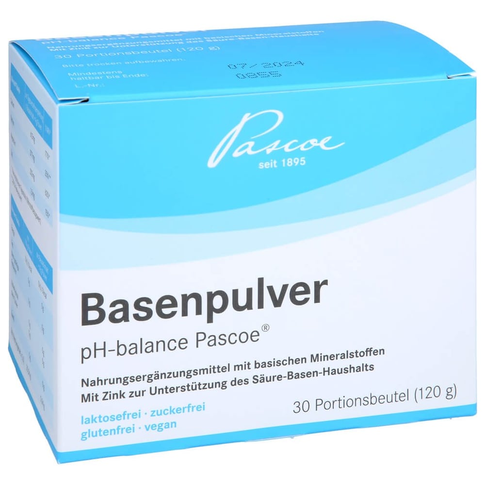 Basenpulver pH-balance Pascoe