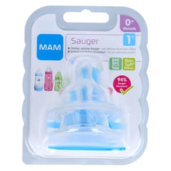Mam Sauger Gr.1 0+ Monate Silikon